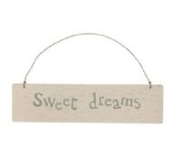 SWEET DREAMS WOODEN SIGN